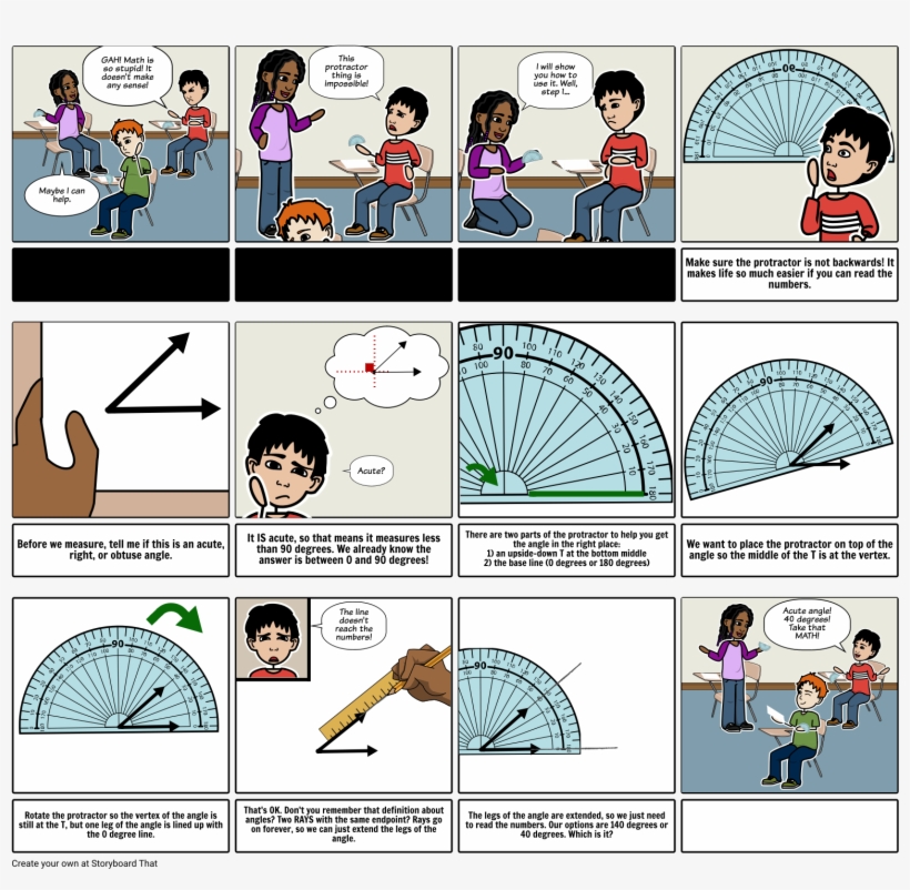 How To Use A Protractor - Se Utiliza Un Transportador, transparent png