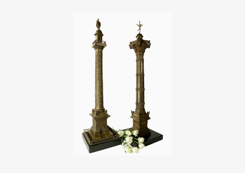 Vendome Column And July Column, Paris - Column, transparent png