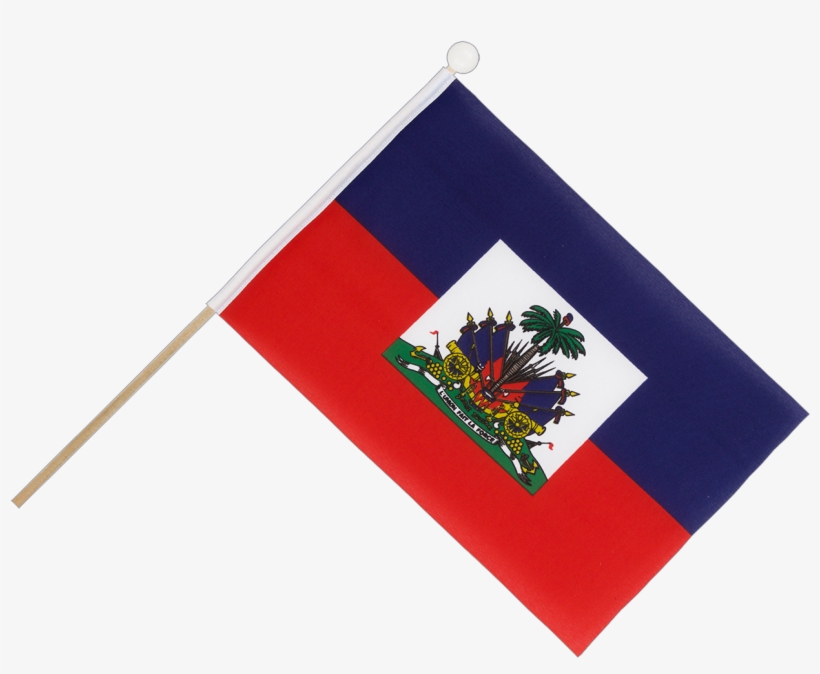 Hand Waving Flag 6x9" - Haitian Flag Png, transparent png
