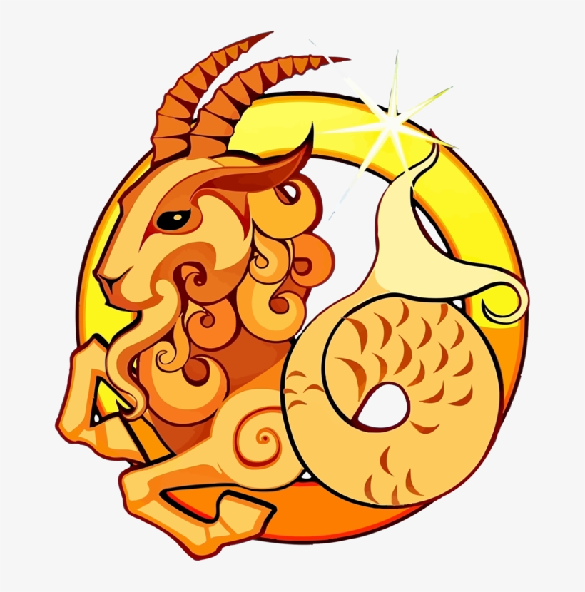 Capricorn Horoscope Zodiac Astrological Sign Astrology - Capricorn Zodiac Clip Art, transparent png