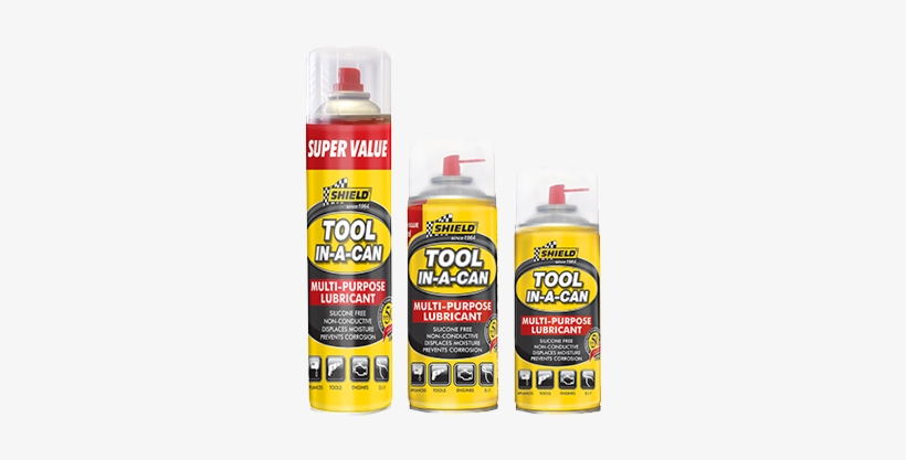 Tool In A Can Multi Purpose Spray - Multi Purpose Lubricant Spray, transparent png