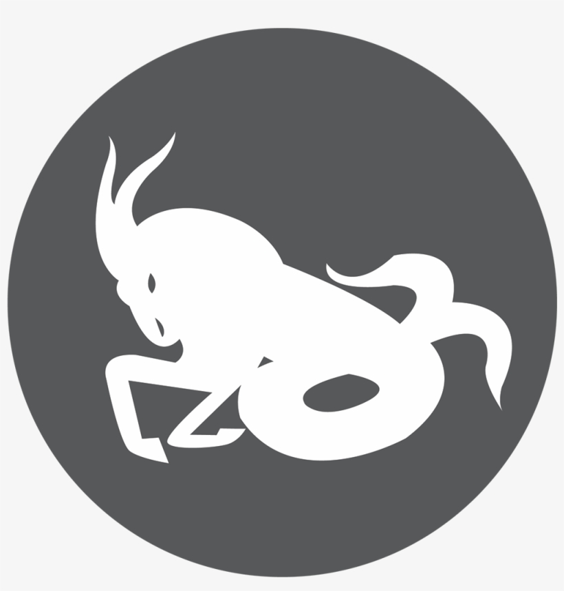 The Legend Of Capricorn The Sea-goat - Png Twitter Black 2017, transparent png