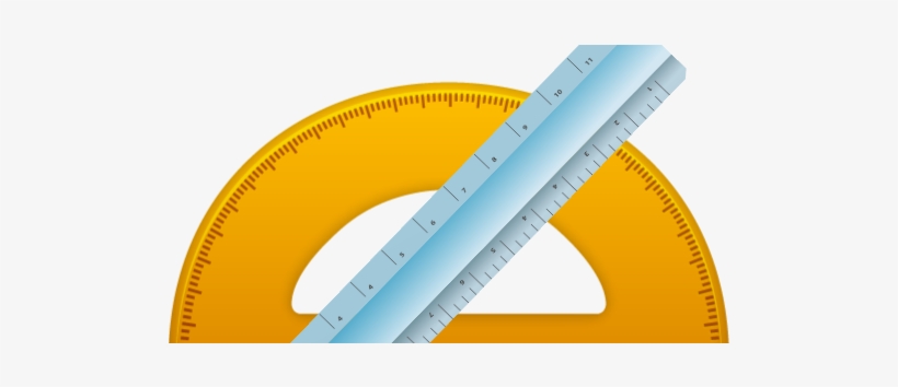 Protractor And Ruler - 520x273 PNG Download - PNGkit