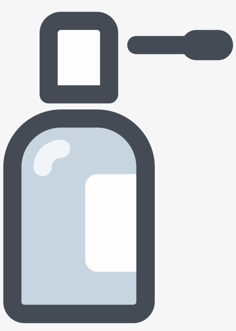 This Is An Image Of A Tall Cylindrical Can With A Pointed - Deodorant, transparent png