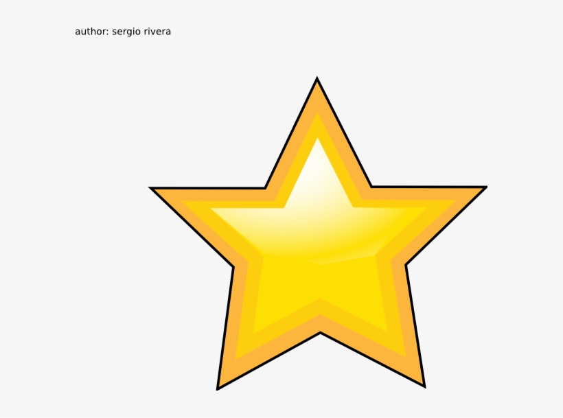 Sheriff Star Clipart At Getdrawings - Movie Star Clipart, transparent png