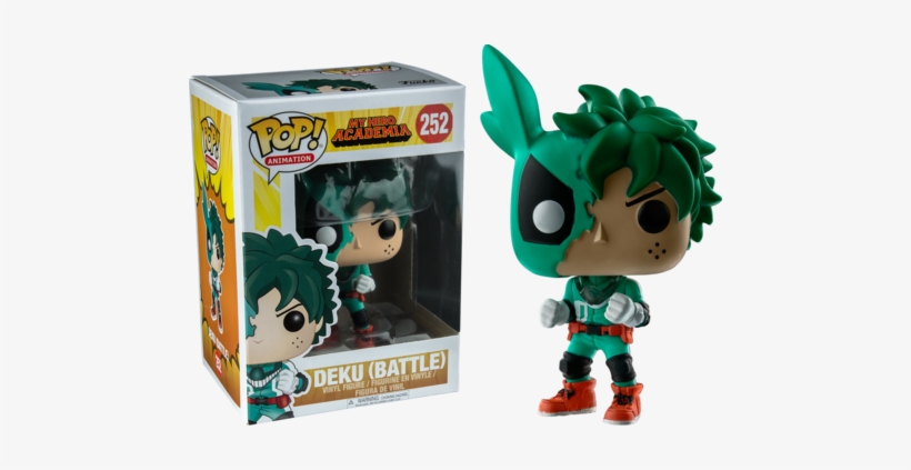 Deku (pre-order) - Funko Pop Deku Battle, transparent png