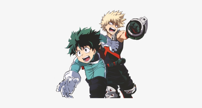My Hero Academia Deku And Uraraka, transparent png