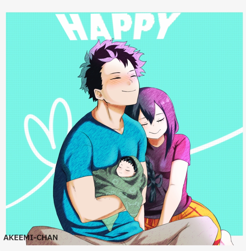 Happ Akeemi-chan Cartoon - Deku And Froppy Kid, transparent png