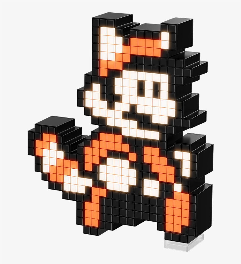 Pdp Pixel Pals - Pdp Pixel Pals - Nintendo - Raccoon Mario, transparent png