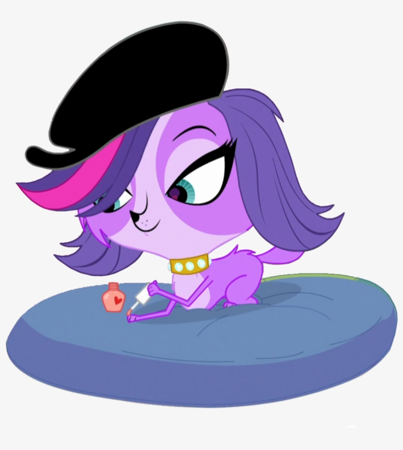 Picture Free Lps Zoe Painting Her By Emilynevla On - Littlest Pet Shop Delilah Doodles, transparent png