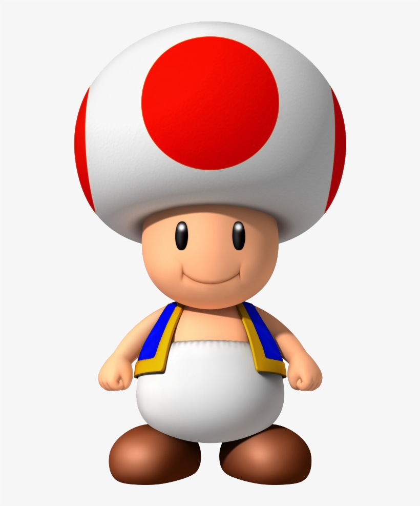 Image Result For Toad - Mushroom Character In Mario Kart, transparent png