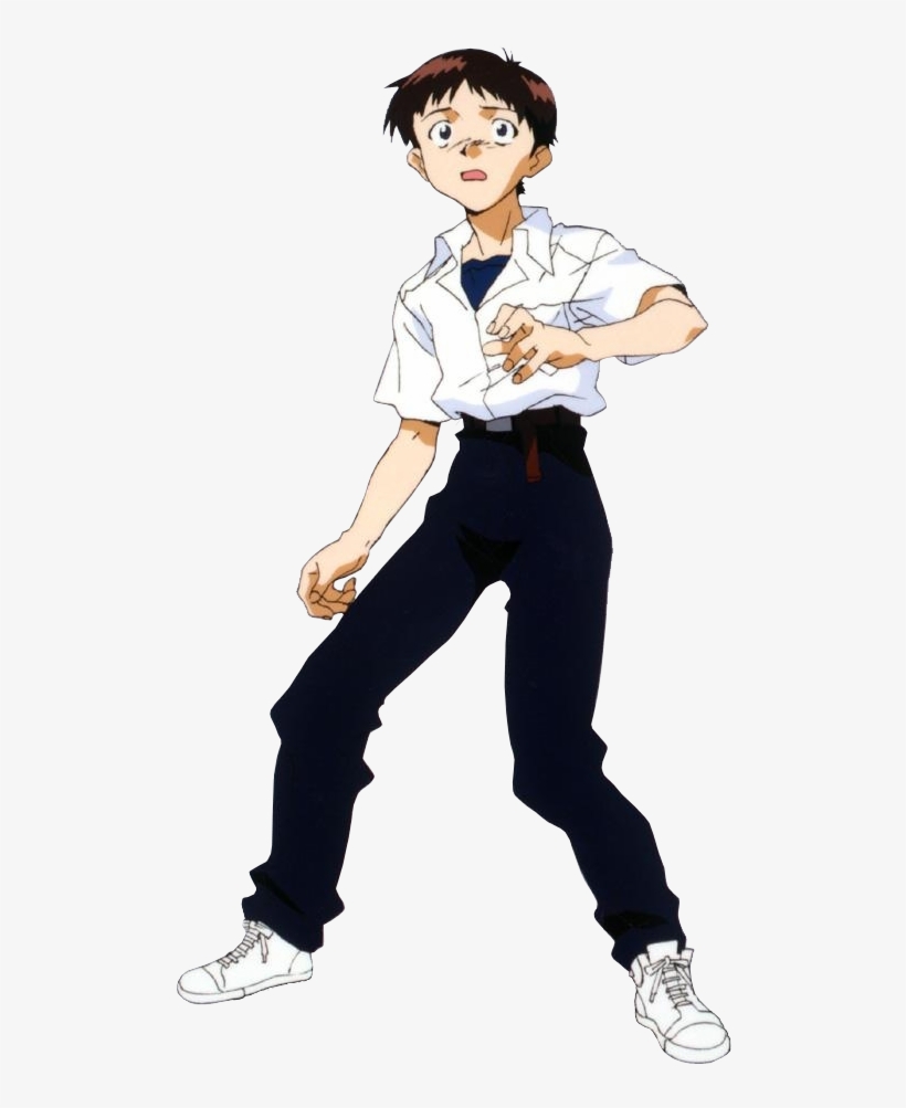 Shinji Ikari - Shinji Evangelion, transparent png