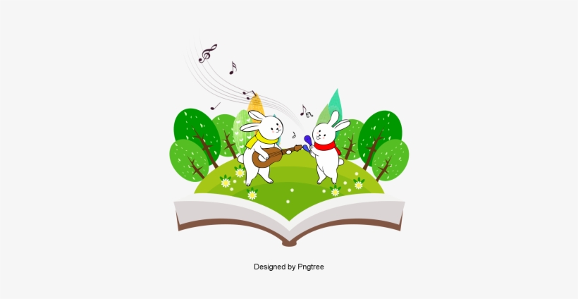Beautiful Cool Cartoon Cute Hand Painted Creative Book - Portable Network Graphics, transparent png