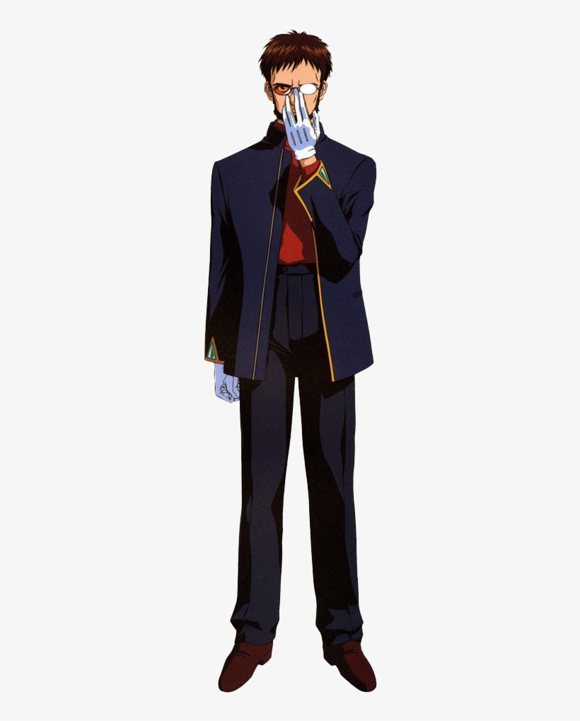 Gendo Ikari, transparent png