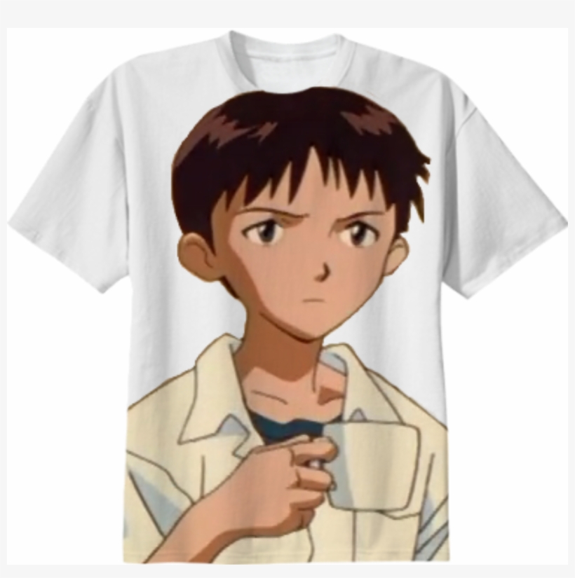 The Shinji Ikari Legacy $38 - Evangelion Laptop Stickers, transparent png