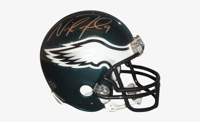 Nick Foles Autographed Philadelphia Eagles Mini Helmet - Donovan Mcnabb Autographed Philadelphia Eagles Full, transparent png