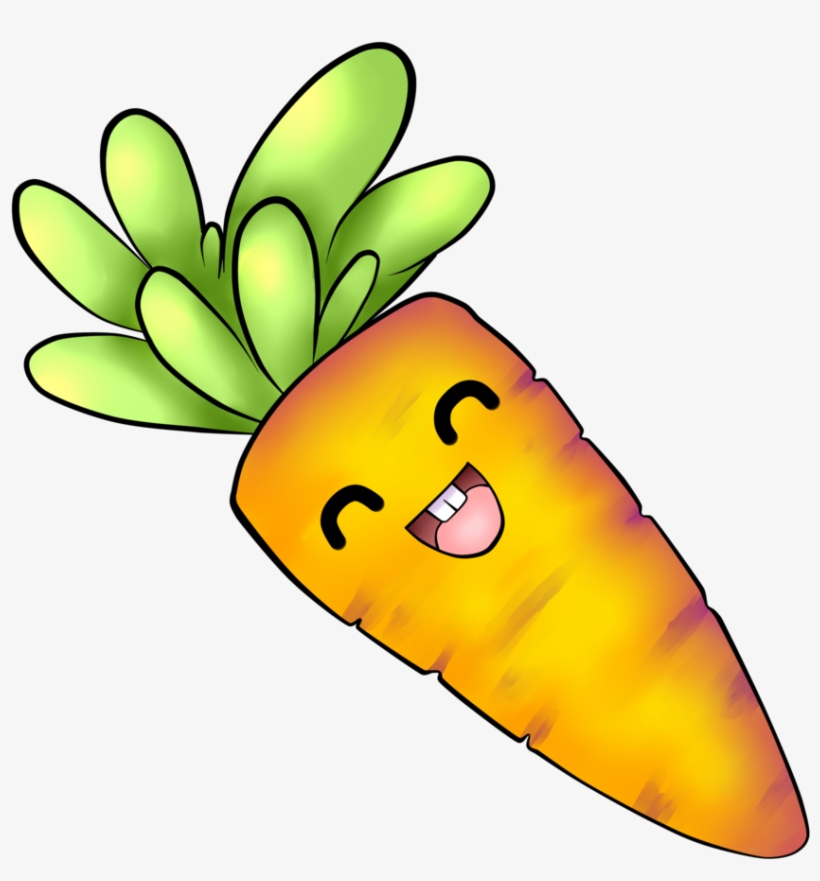 Carrot Clipart - Cute Carrot Clipart, transparent png