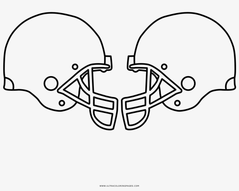 Football Helmets Coloring Page Ultra Pages Throughout - American Football, transparent png