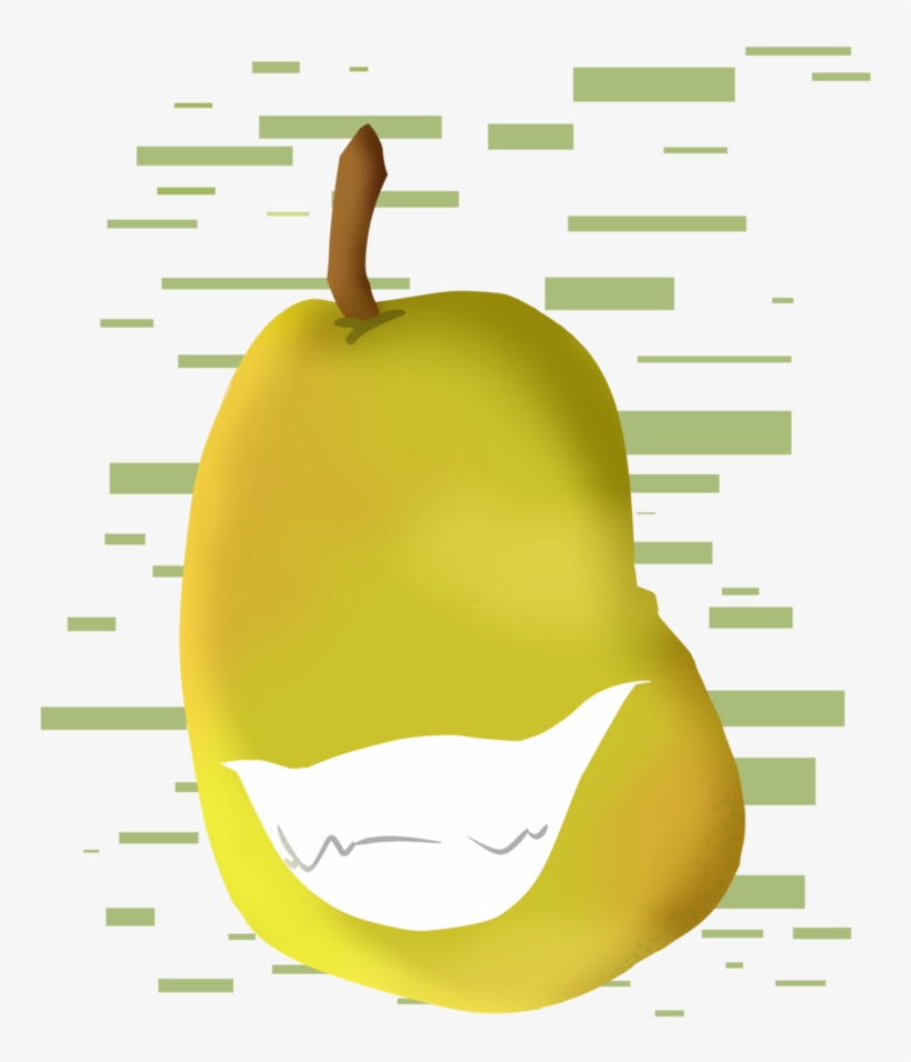 Biting Pear Of Salamanca Fan Art By - Drawing, transparent png
