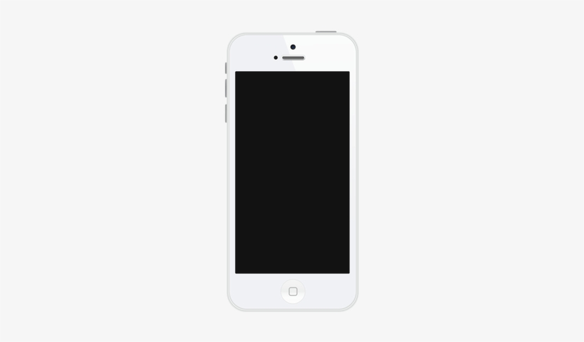 Portrait White Iphone - Iphone White Transparent, transparent png