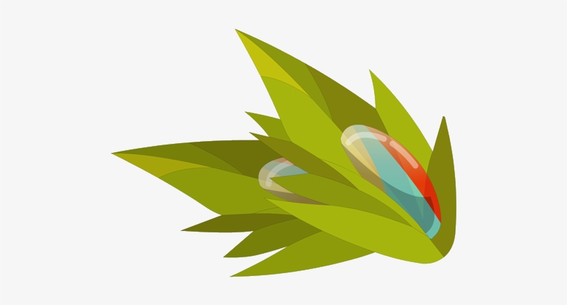 Royal Rainbow Blop Leaf - Graphic Design, transparent png