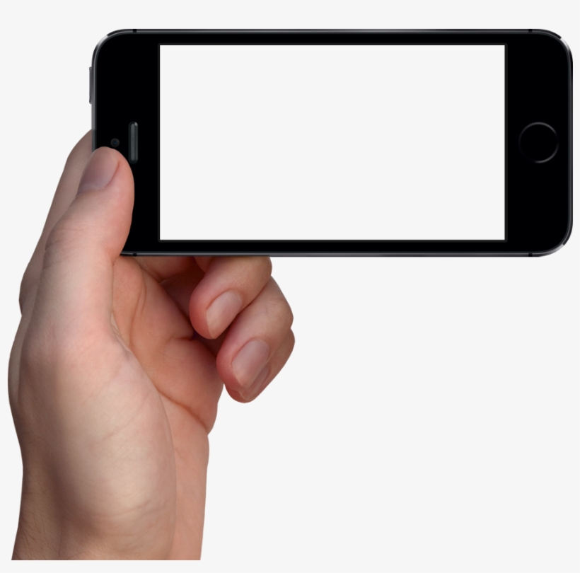 Parent Directory - Iphone Hand Horizontal Png, transparent png