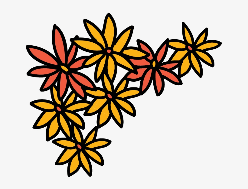 28 Collection Of Day Of The Dead Flowers Clipart - Day Of The Dead Flowers Clipart, transparent png