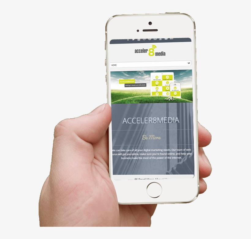 Iphone-hand - Sms De Vendas Exemplos, transparent png