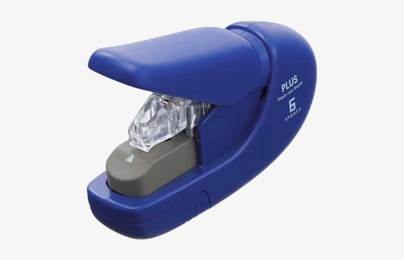Stapler Plus Staple Free Blue, transparent png