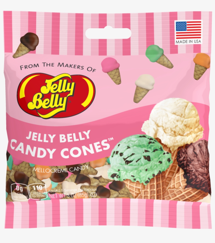Jelly Belly Candy Cones, transparent png
