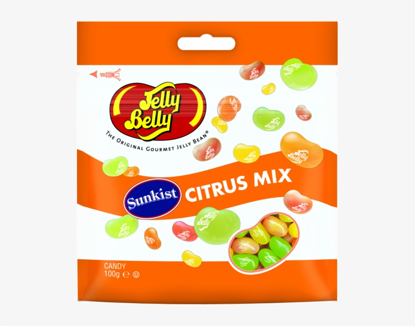 Jelly Belly "citrus Mix" - Jelly Belly Gourmet Jelly Beans, Sunkist Citrus Mix,, transparent png