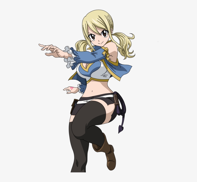 1- Lucy's Personality - Fairy Tail 2 Dvd: Box 1, transparent png