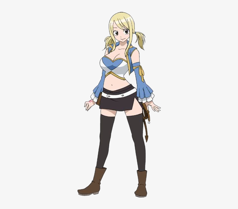 Lucy Heartfilia Full Body, transparent png