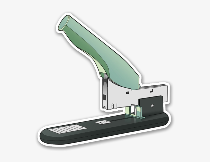 Heavydutystaplerborder - Portable Network Graphics, transparent png