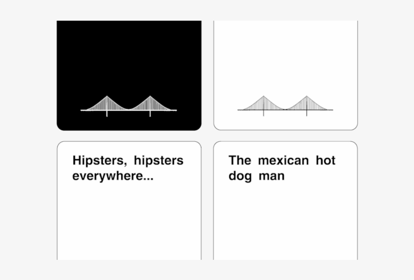 Cards Against Humanity And The Unofficial Bay Area - Cards Against Humanity, transparent png