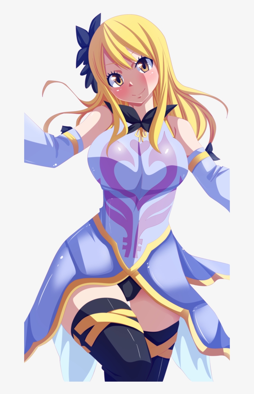 Anime,fairy Tail,lucy Heartfilia,sandbox - Lucy And Erza Fusion, transparent png