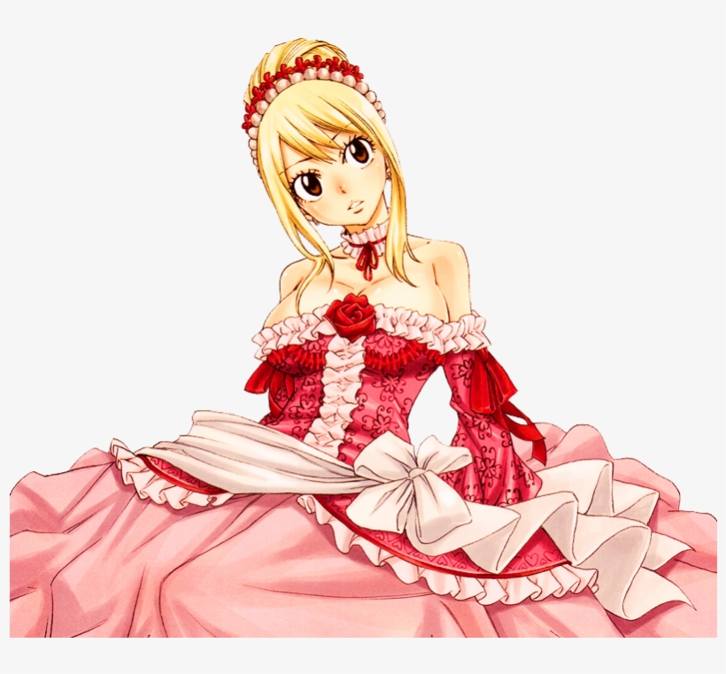 Lucy Heartfilia Ball Gown, transparent png