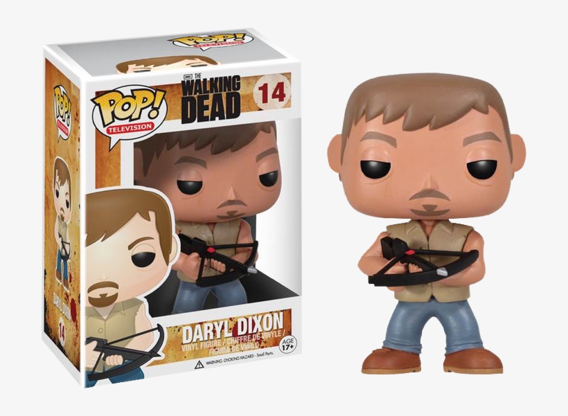 Daryl Dixon Pop Vinyl Figure - Daryl Dixon Funko, transparent png