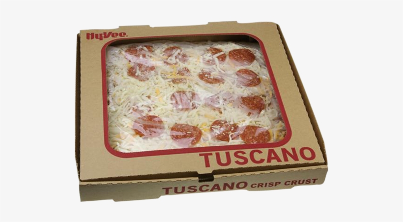 Pepperoni Pizza Tuscano Cracker Crust Medium - Crust, transparent png