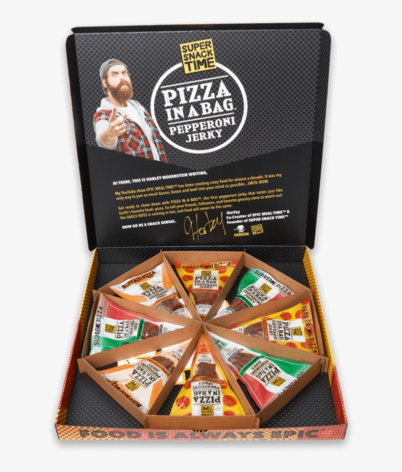 Pizza In A Bag - Pizza In A Bag Jerky, transparent png
