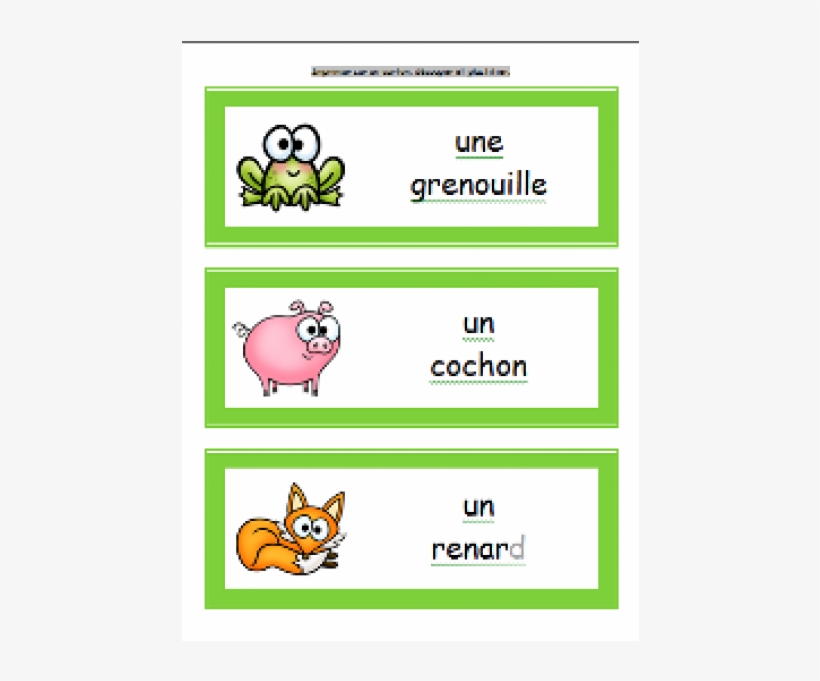 Vocabulaire Sur Les Animaux - Child, transparent png