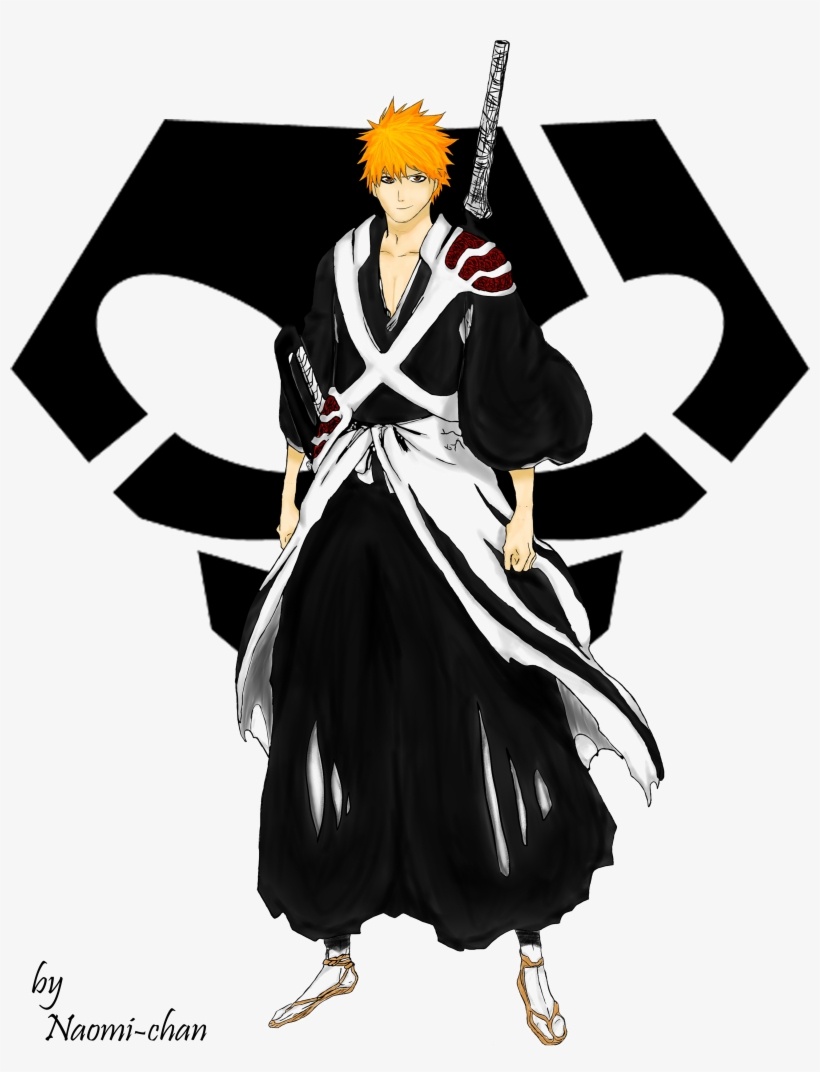 Ichigo Kurosaki Png Download Image - Ichigo's New Shinigami Uniform, transparent png