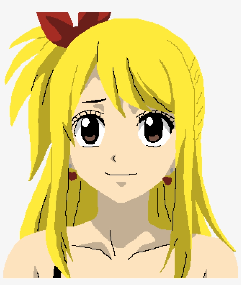 Lucy Heartfilia - Lucy Heartfilia Face, transparent png