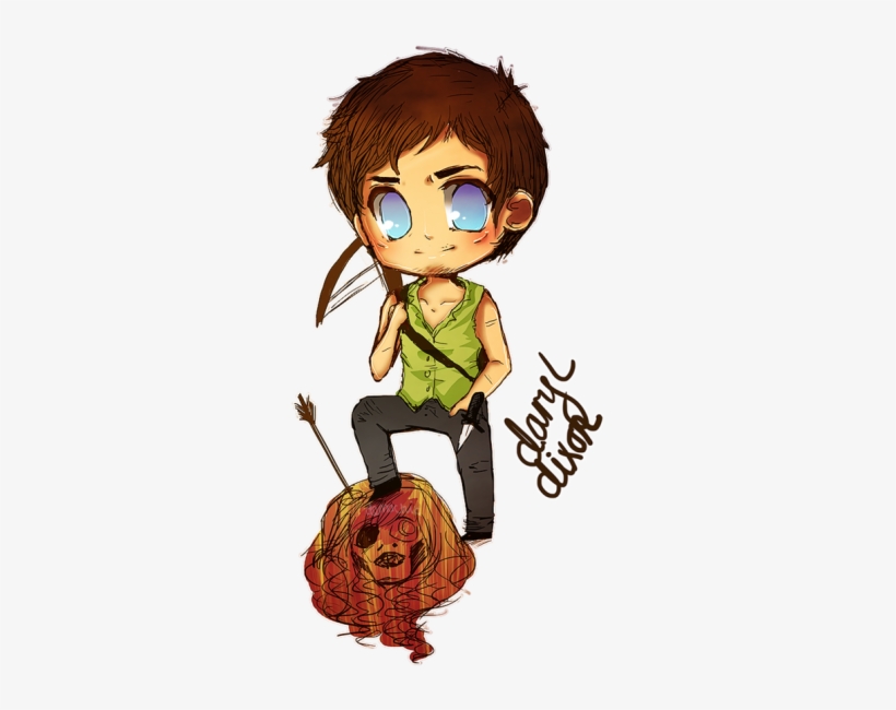 Daryl Dixon By Demachic-d5m5ppm - Fan Art Daryl Dixon, transparent png