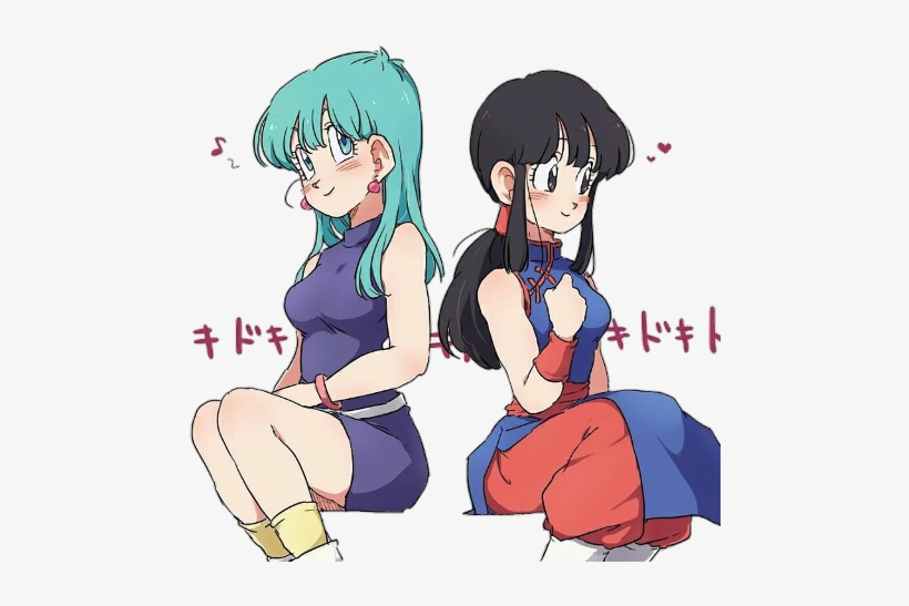 Chichi Vs Bulma, transparent png
