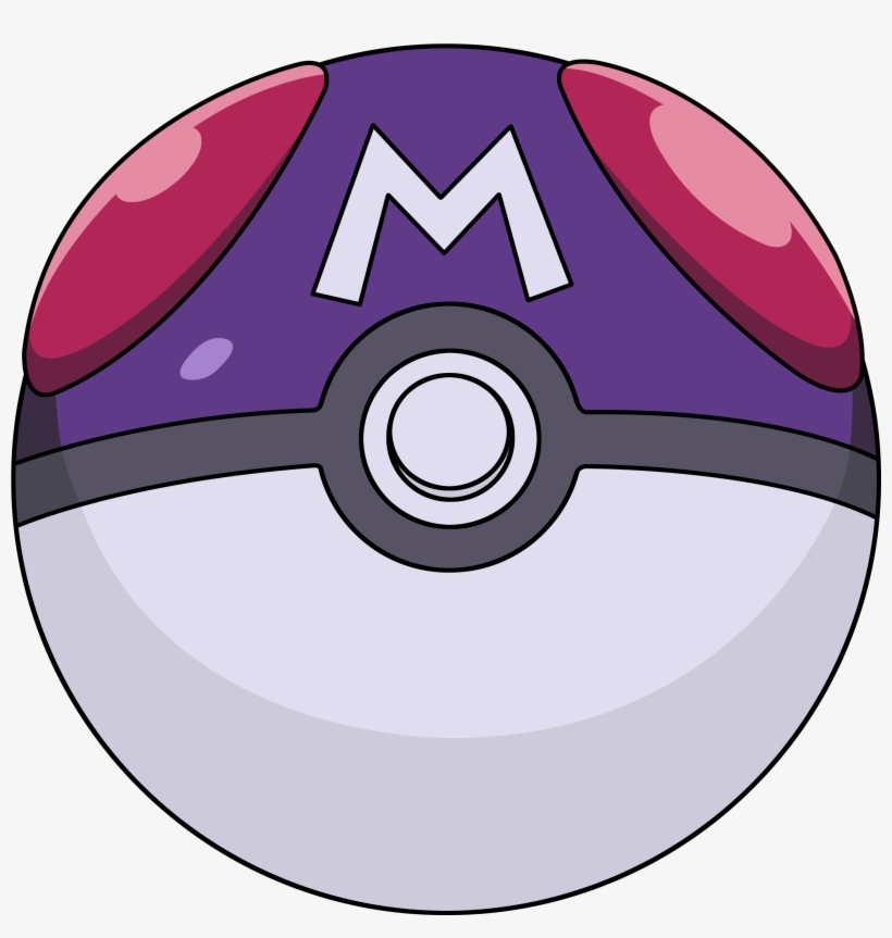 613kib, 3041x3000, Master Ball 02 By Adfpf1-d7ea627 - Pokeball Master Ball, transparent png