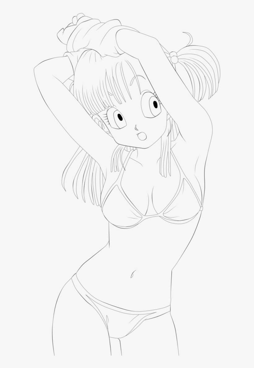 Bulma Drawing Art - 矢澤 に こ 塗り絵, transparent png