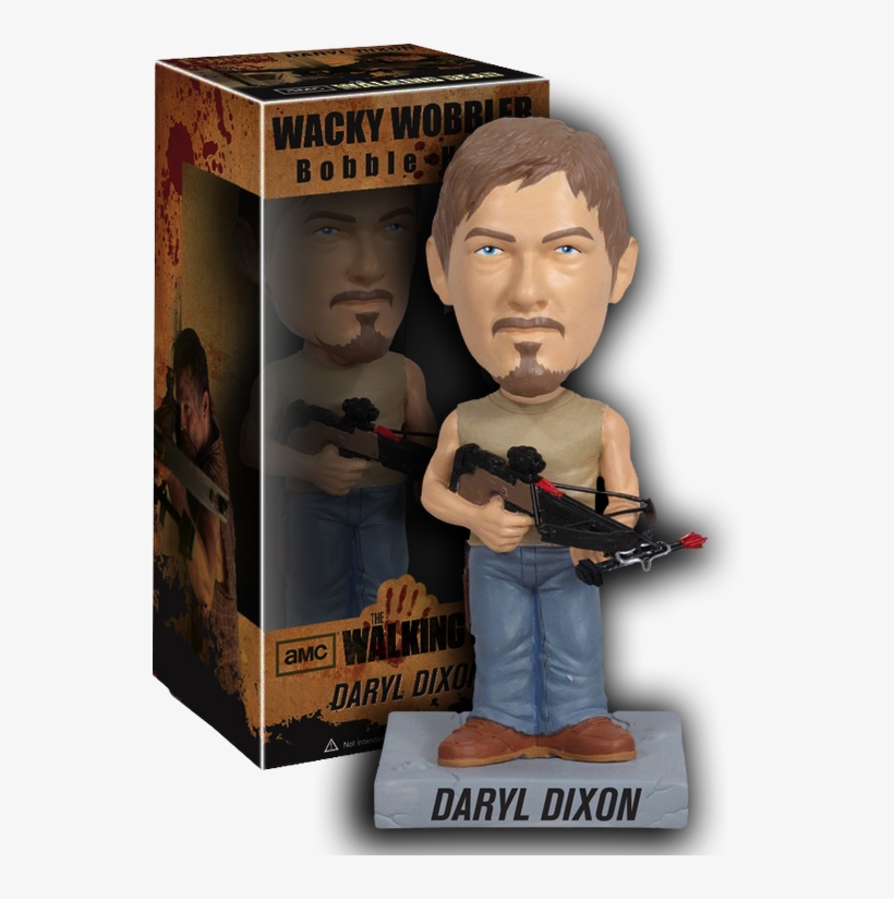 The Walking Dead - Funko Wacky Wobbler The Walking Dead Daryl, transparent png