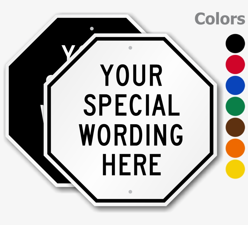 Open Palm Hand Silhouette Like Stop Sign Vector - Reserved Parking Tow Away Sign, transparent png