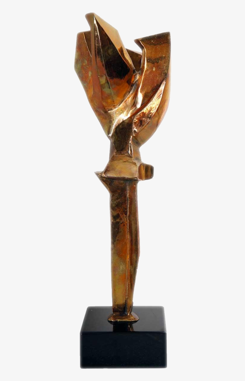 Edgar Britton Polished Bronze Maquette Sculpture, Genesis - Sculpture, transparent png